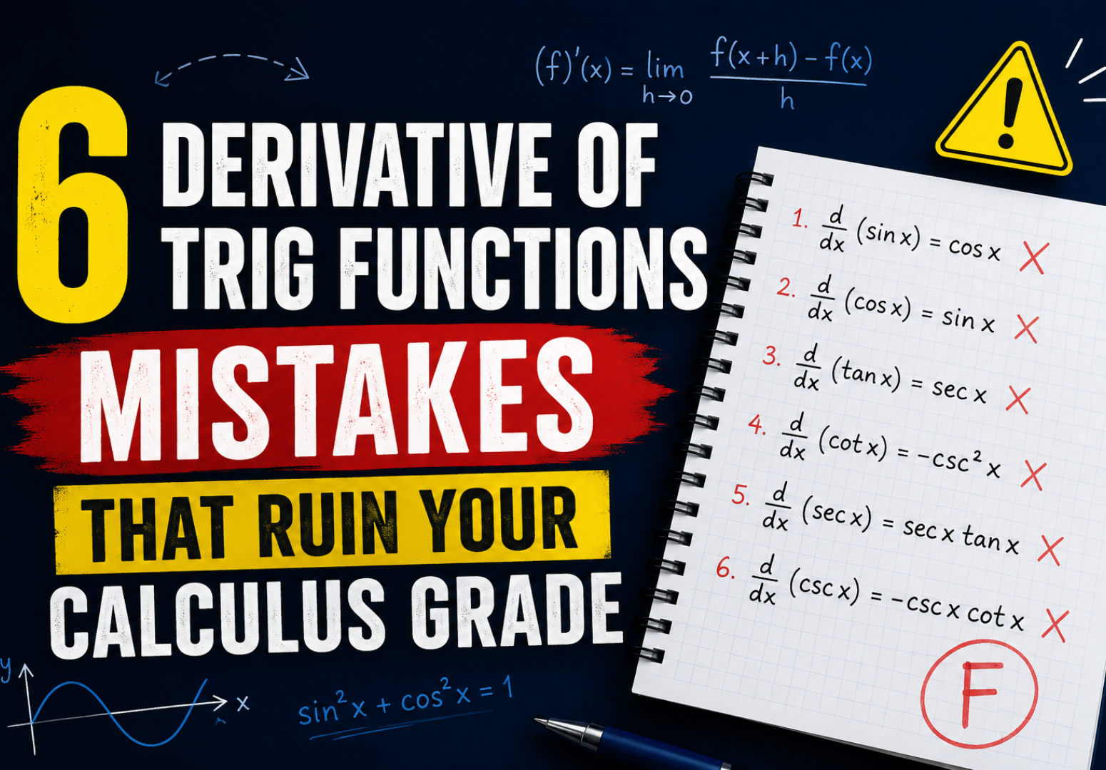 Derivative of Trig Functions