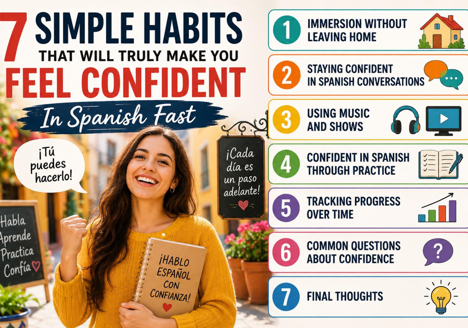 Confident In Spanish