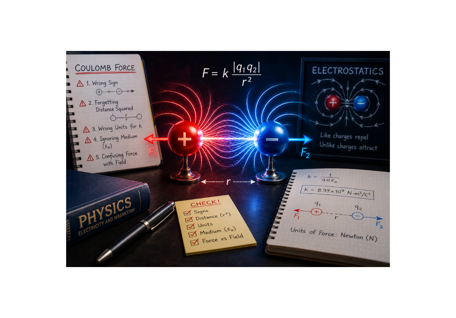 Coulomb Electrostatic Force Explained: 5 Critical Mistakes Students Must Avoid