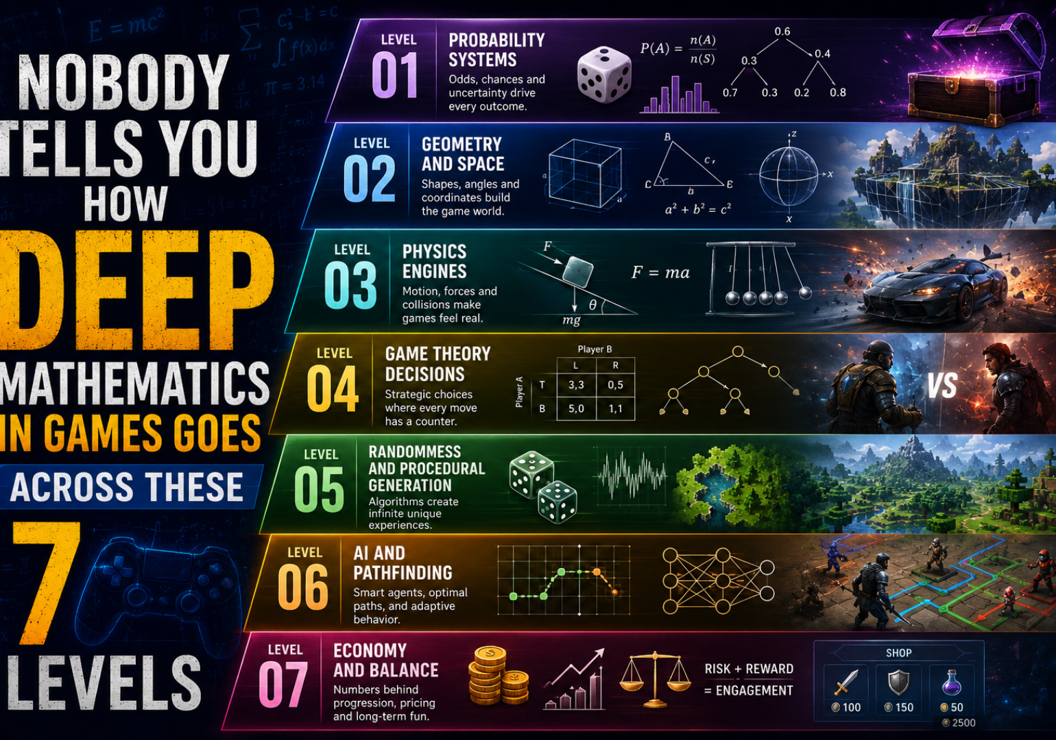 Mathematics in Games