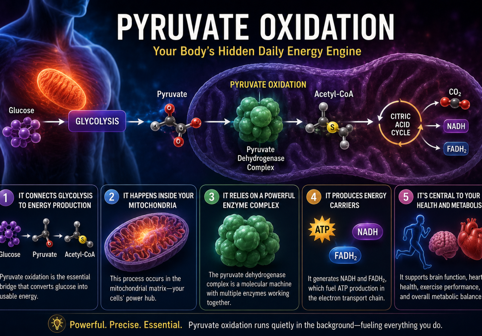 Pyruvate Oxidation Reveals 5 Surprising Truths About Your Body’s Hidden Daily Energy Engine